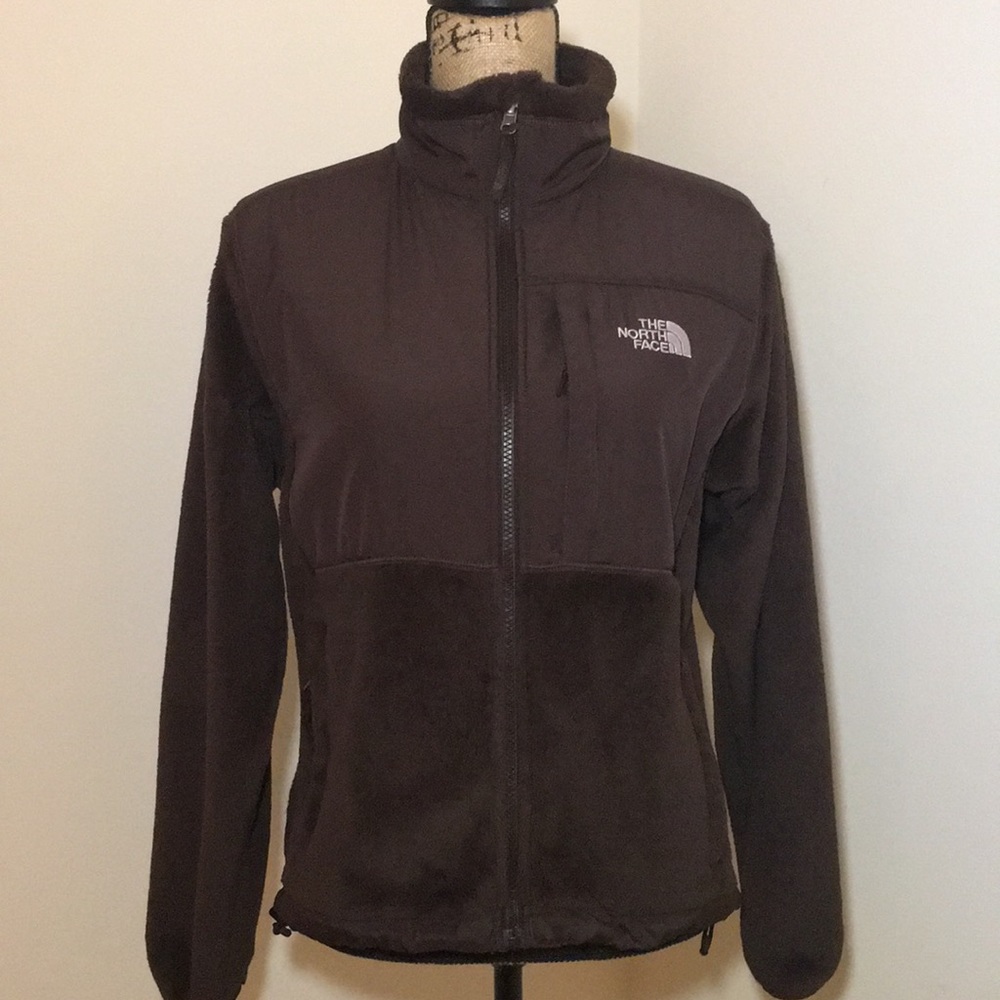 North Face Polartec Brown Jacket Sz S